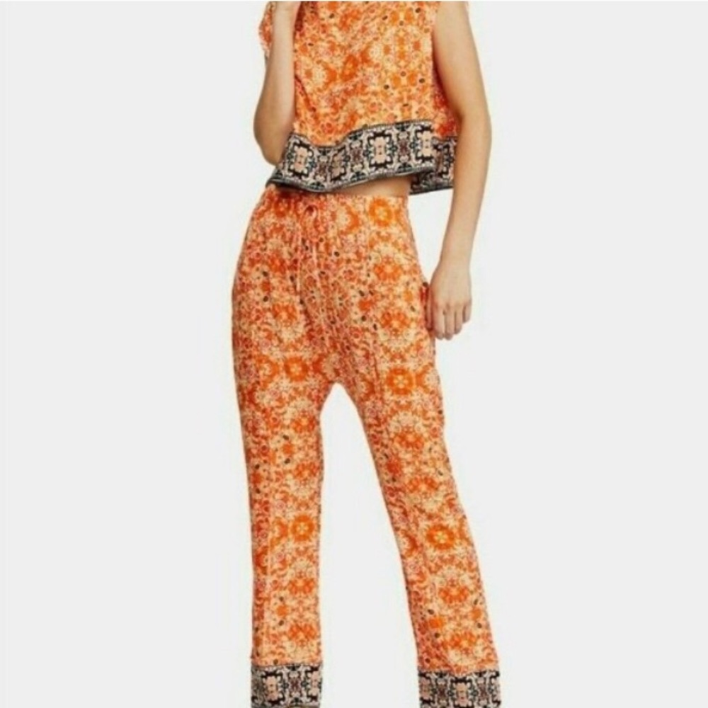 Free People Orange 2 Piece Set 🌵